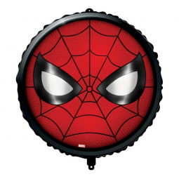 Spider-Man Head Foil Balloon - Inflated