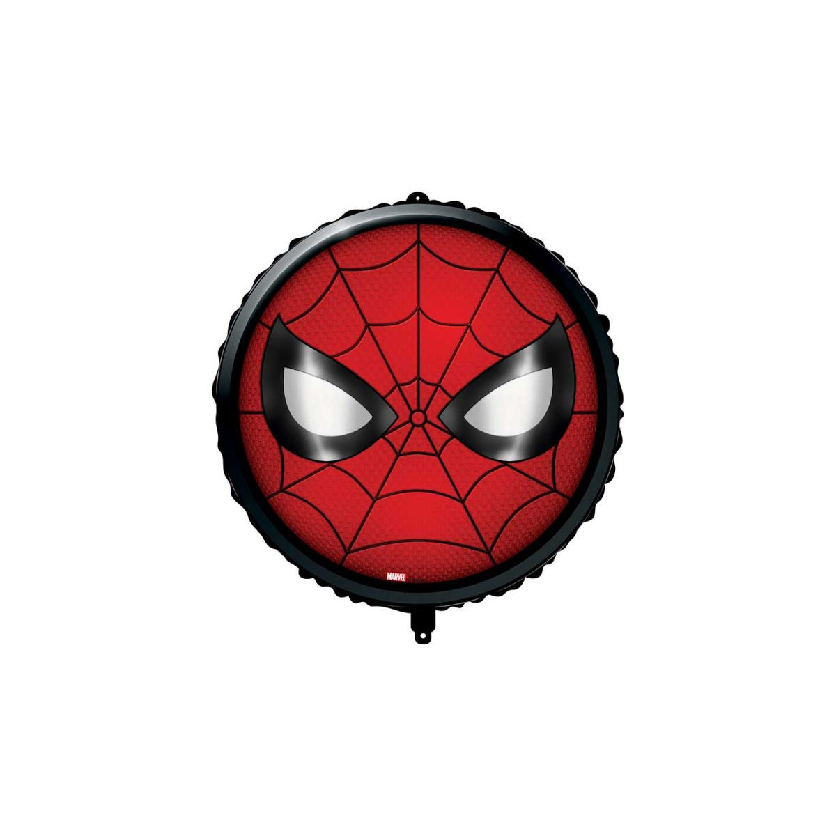 Spider-Man Head Foil Balloon - Inflated Spider-Man Head Foil Balloon - Inflated