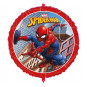 Spider-Man Round Foil Balloon - Inflated