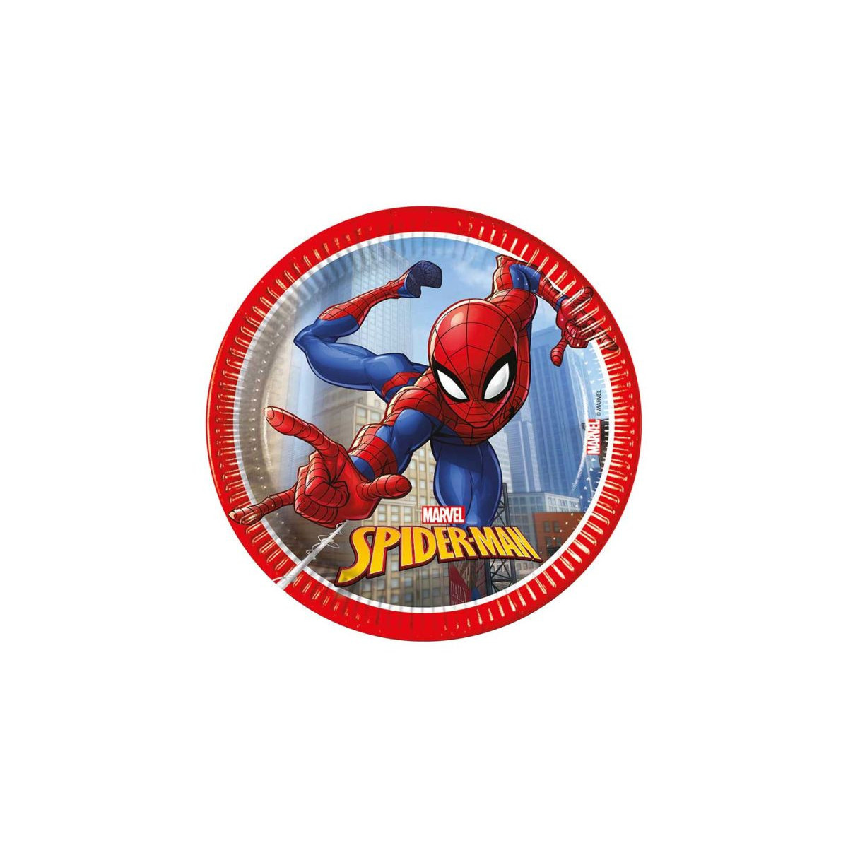 Spider-Man Paper Plates Spider-Man Paper Plates