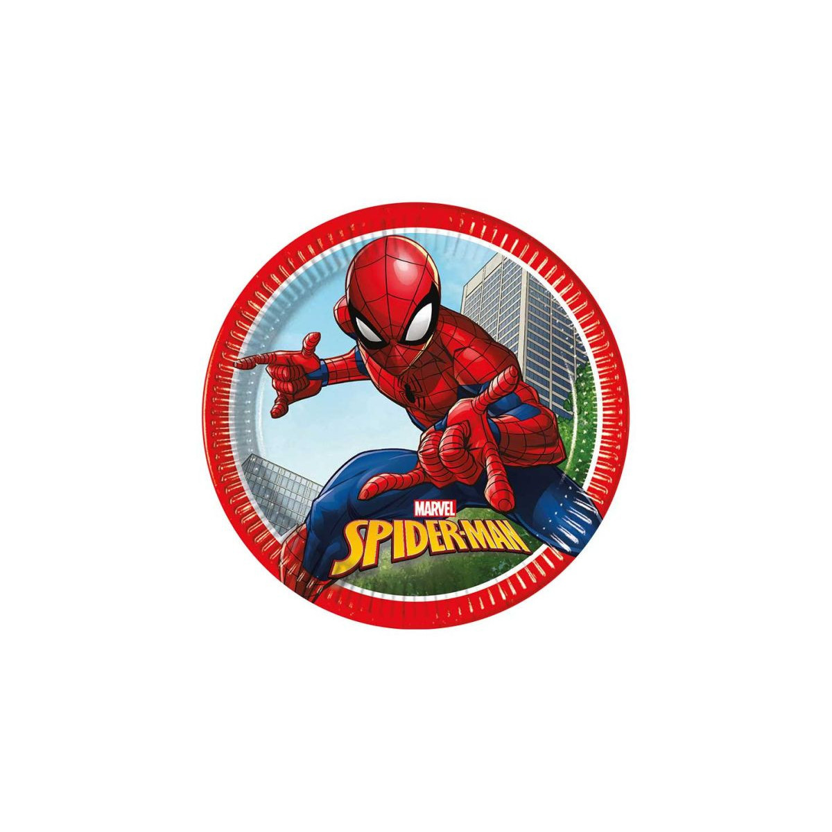 Spider-Man Paper Plates Spider-Man Paper Plates