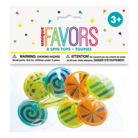 Plastic Spin Tops