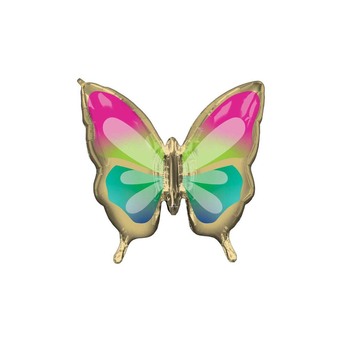 Butterfly SuperShape Foil Balloon - Inflated Butterfly SuperShape Foil Balloon - Inflated