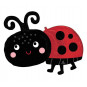 Ladybug SuperShape Foil Balloon - Inflated Ladybug SuperShape Foil Balloon - Inflated