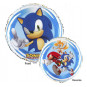 Sonic Round Foil Balloon - Inflated Sonic Round Foil Balloon - Inflated