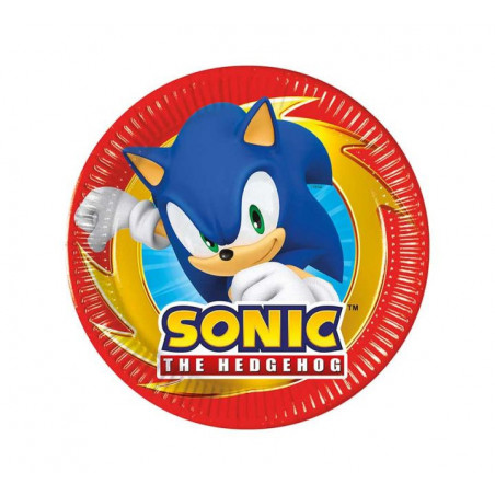 Sonic Paper Plates