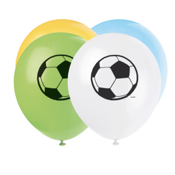 Football Latex Balloons - Inflation Options Football Latex Balloons - Inflation Options