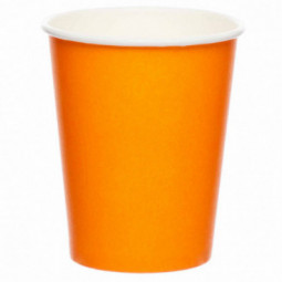 Orange Paper Cups