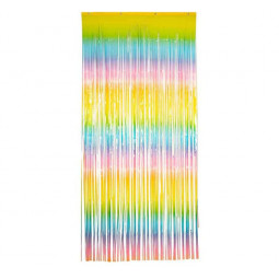 Pastel Rainbow Door Curtain