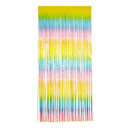 Pastel Rainbow Door Curtain