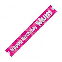 Happy Birthday Mum Banner