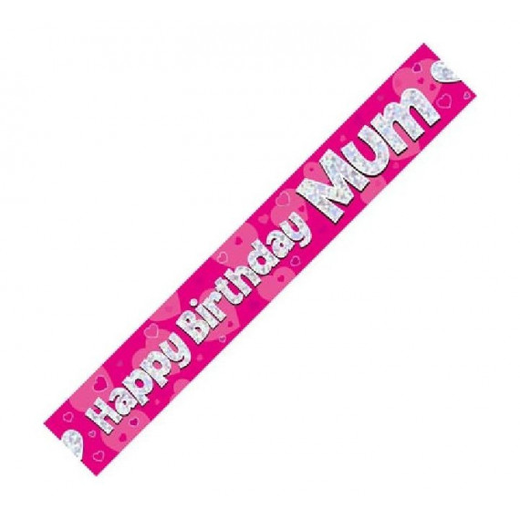 Happy Birthday Mum Banner