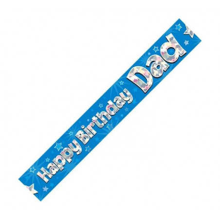 Happy Birthday Dad Banner