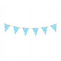 Blue Happy Birthday Daddy Plastic Bunting