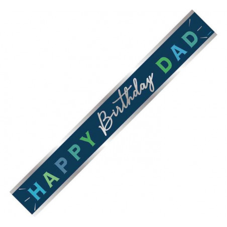Happy Birthday Dad Banner