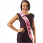 Light Pink 30th Birthday Flashing Sash