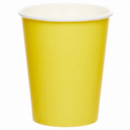 Yellow Paper Cups