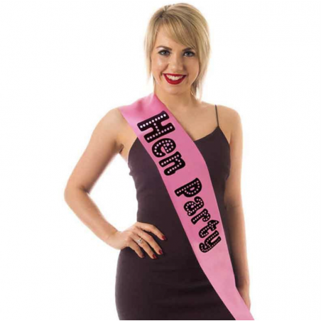 Pink Hen Party Sash