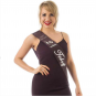 Black 21st Birthday Sash