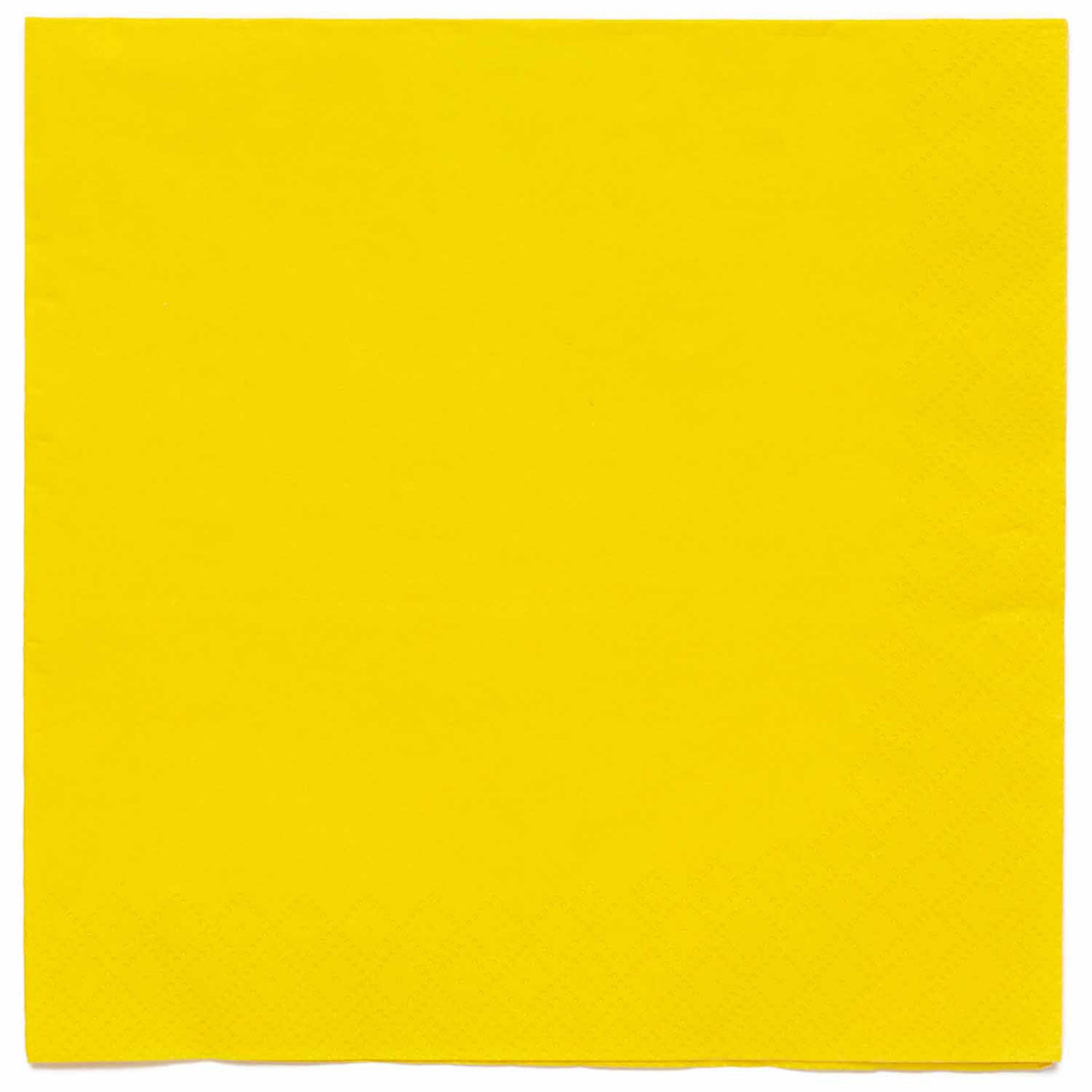 Yellow Paper Napkins