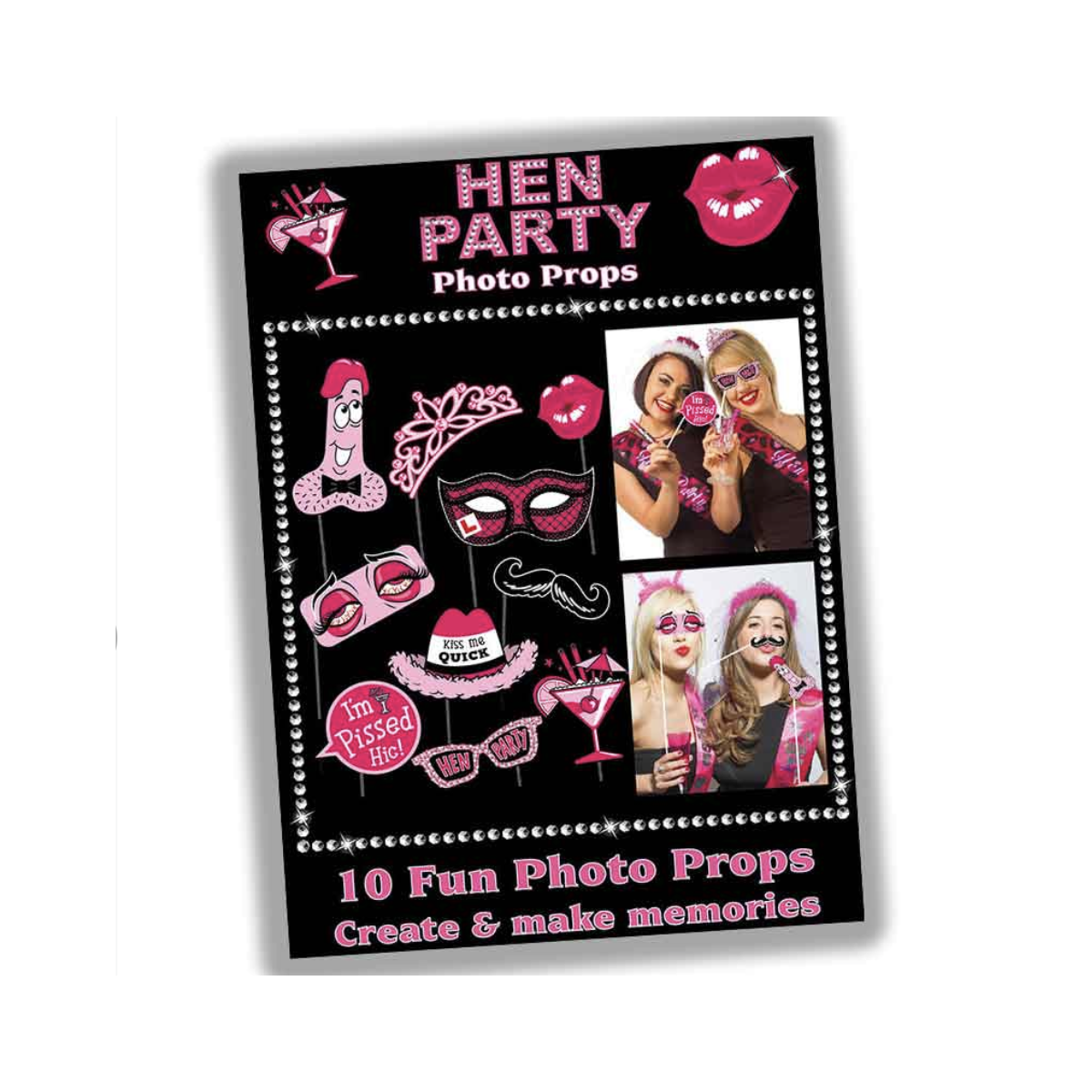 Hen Party Photo Booth Props Hen Party Photo Booth Props