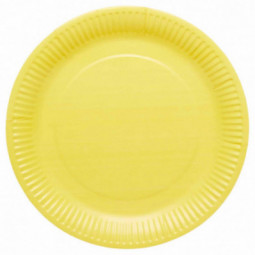 Yellow Paper Plates