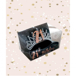 Rose Gold 21st Birthday Tiara