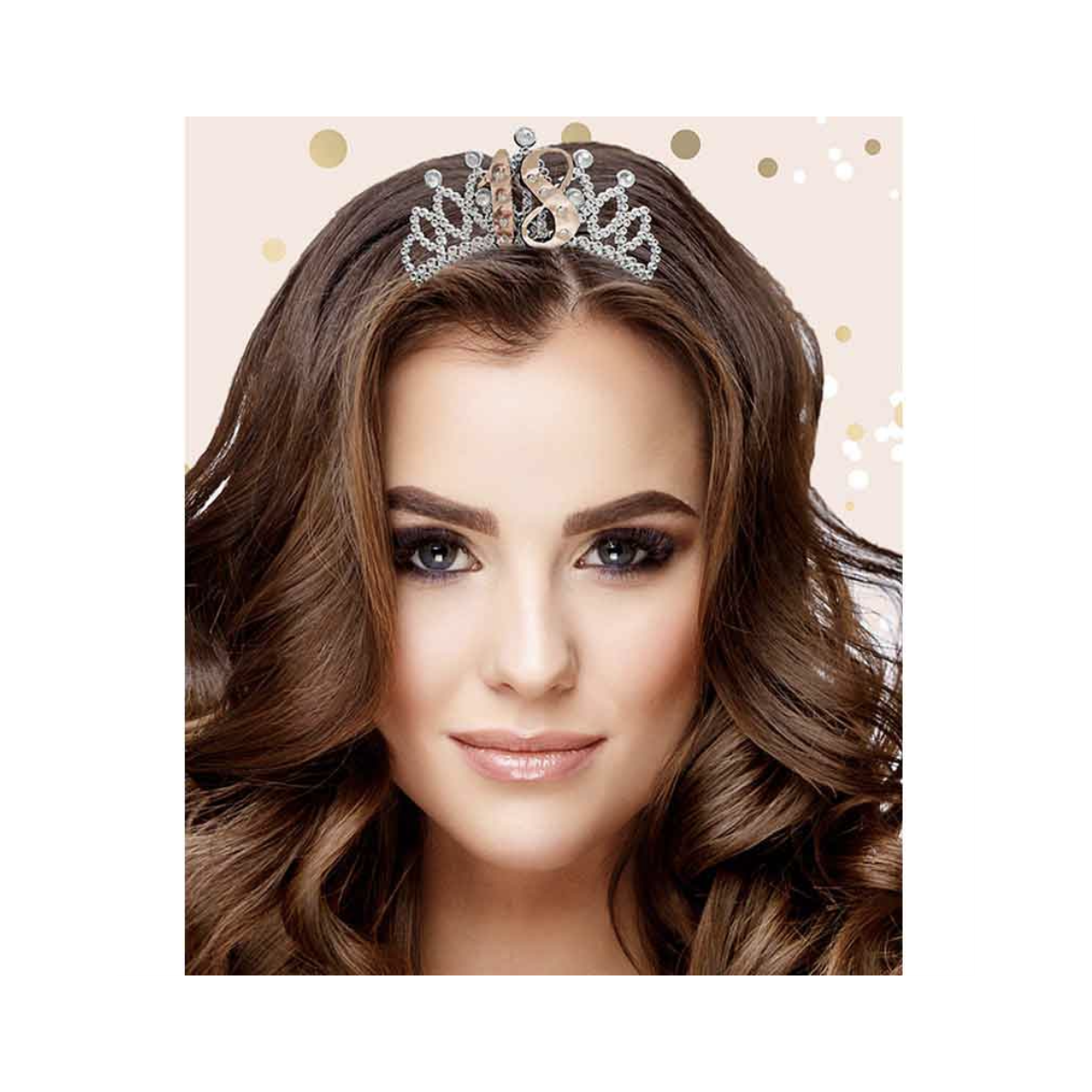Rose Gold 18th Birthday Tiara