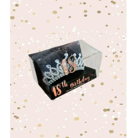 Rose Gold 18th Birthday Tiara