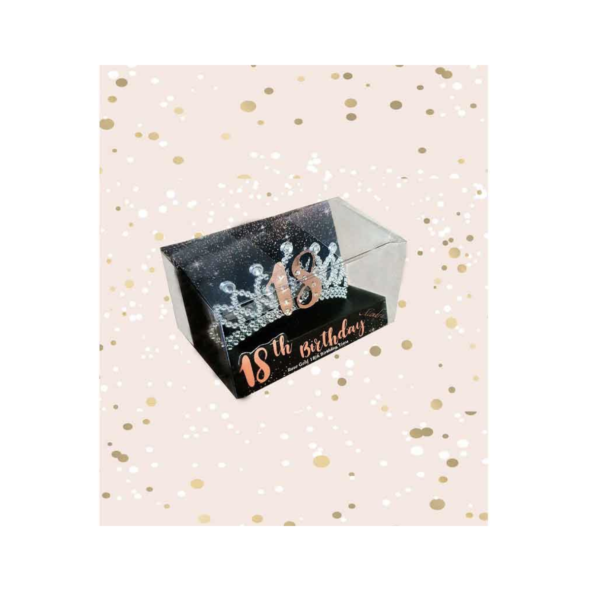 Rose Gold 18th Birthday Tiara