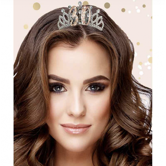 Rose Gold 30th Birthday Tiara