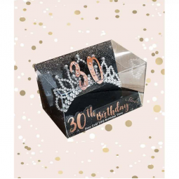 Rose Gold 30th Birthday Tiara