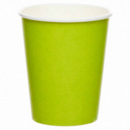 Lime Green Paper Cups