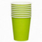 Lime Green Paper Cups