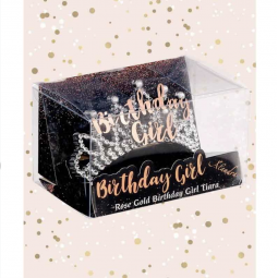 Rose Gold Birthday Girl Tiara