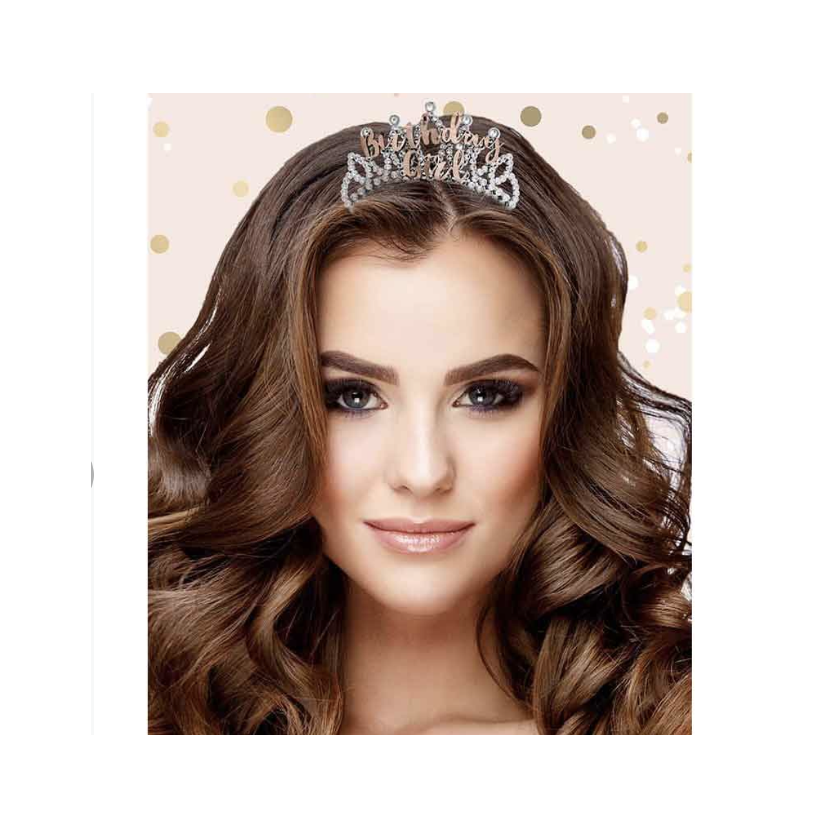 Rose Gold Birthday Girl Tiara
