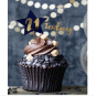 Navy Personalised Cake Topper
