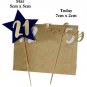 Navy Personalised Cake Topper