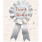 Cream Team Bride Rosette