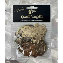 Gold 30th Birthday Confetti