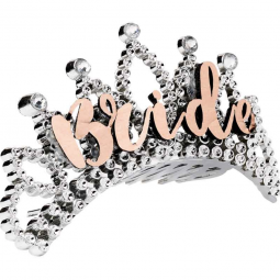 Rose Gold Bride Tiara