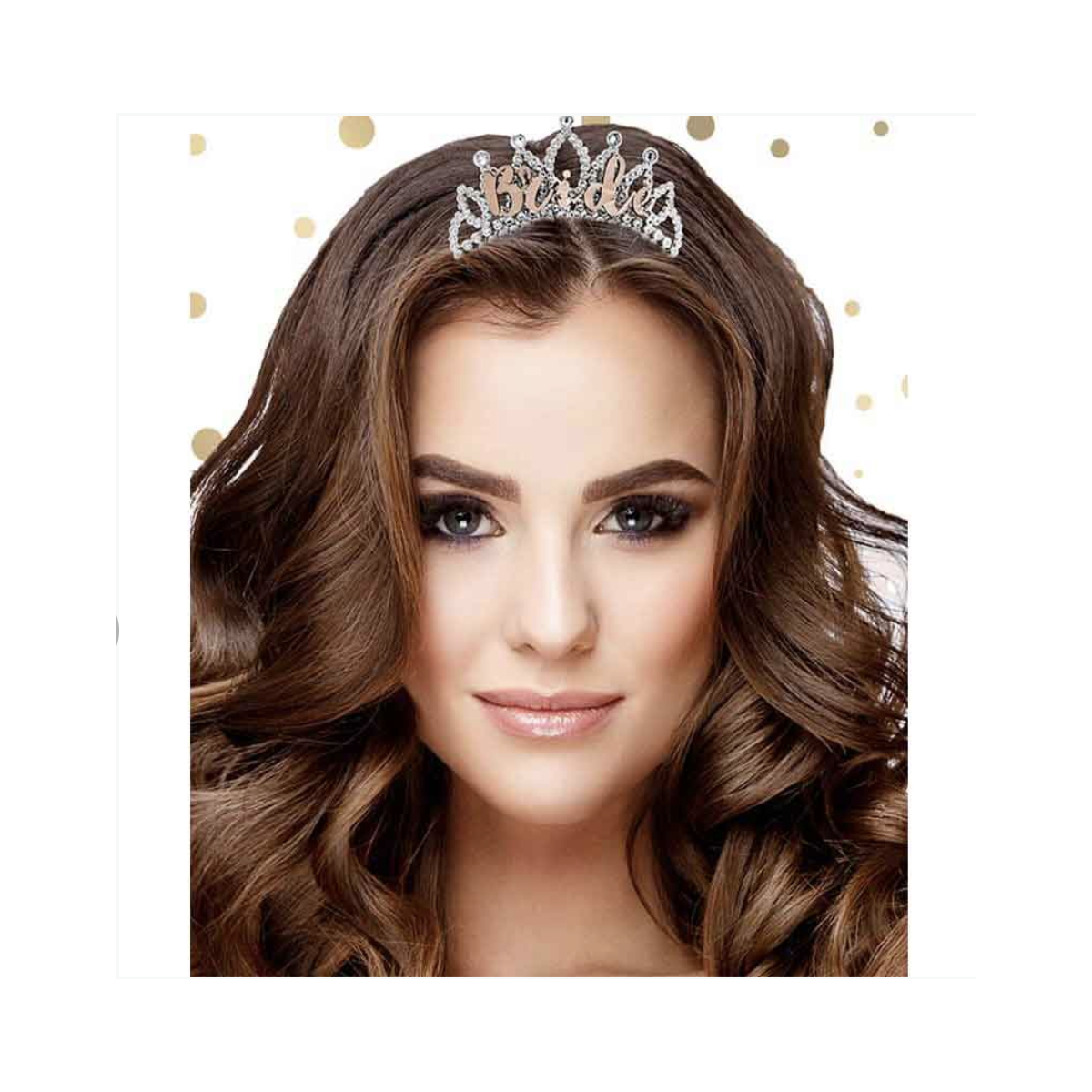 Rose Gold Bride Tiara