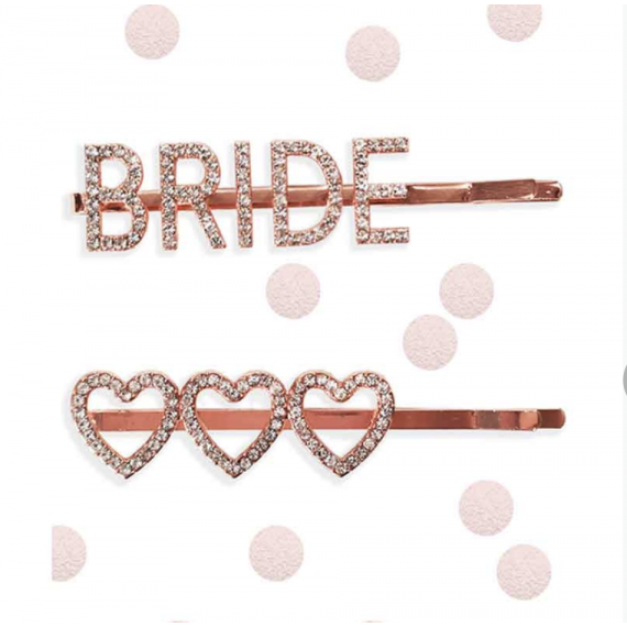 Hen Party Bride Hair Clips
