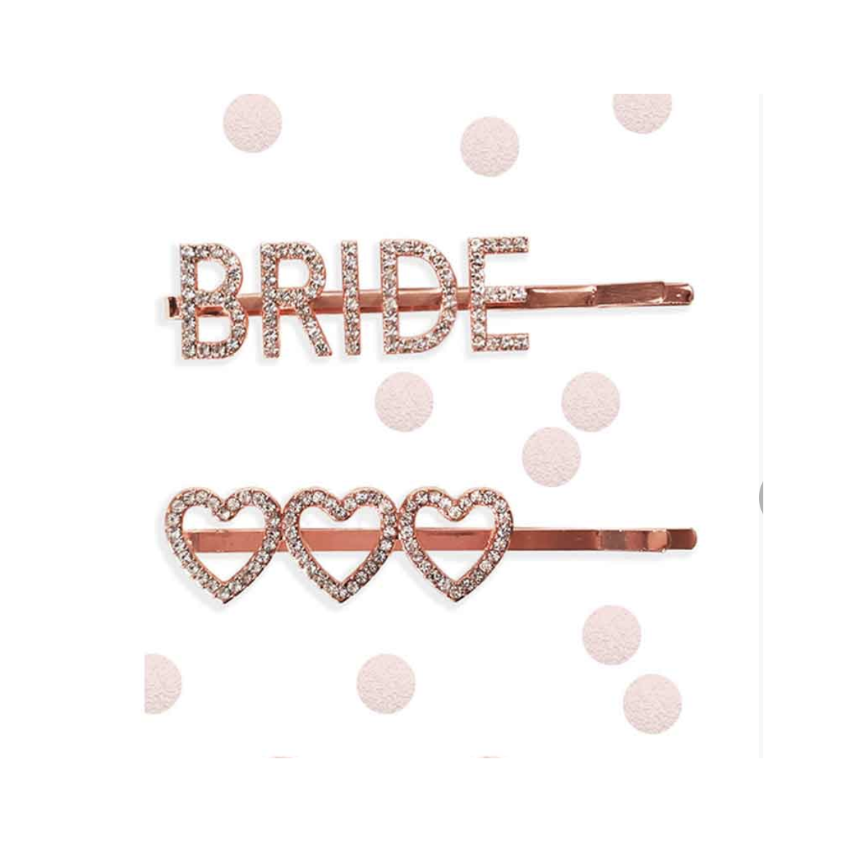 Hen Party Bride Hair Clips
