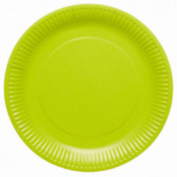 Lime Green Paper Plates