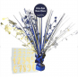 Navy Happy Birthday Add An Age Centrepiece