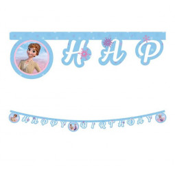 Frozen 2 Happy Birthday Banner