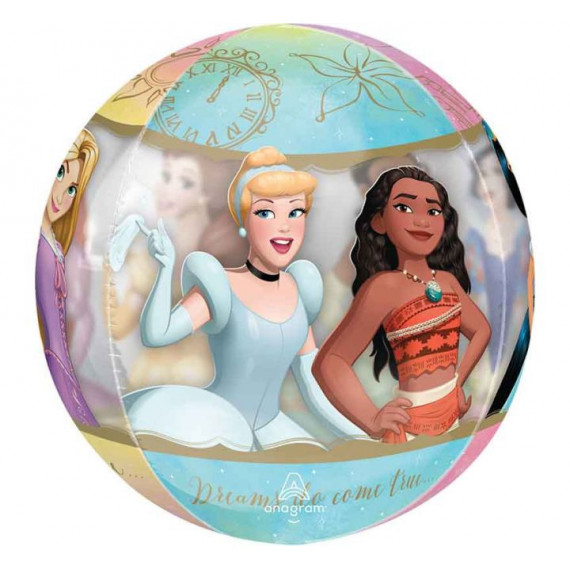 Disney Princess Orbz Balloon - Inflated Disney Princess Orbz Balloon - Inflated