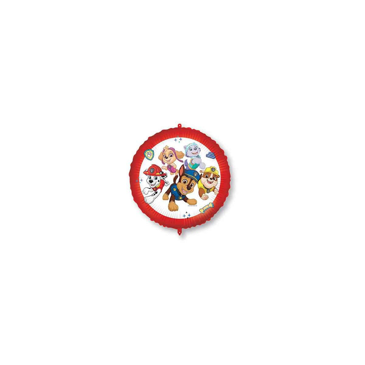 Paw Patrol Red Foil Balloon - Inflated Paw Patrol Red Foil Balloon - Inflated
