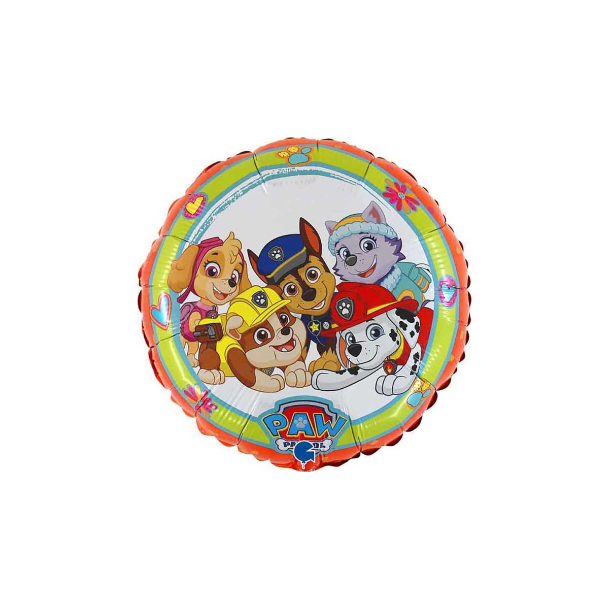 Paw Patrol Foil Balloon - Inflated Paw Patrol Foil Balloon - Inflated